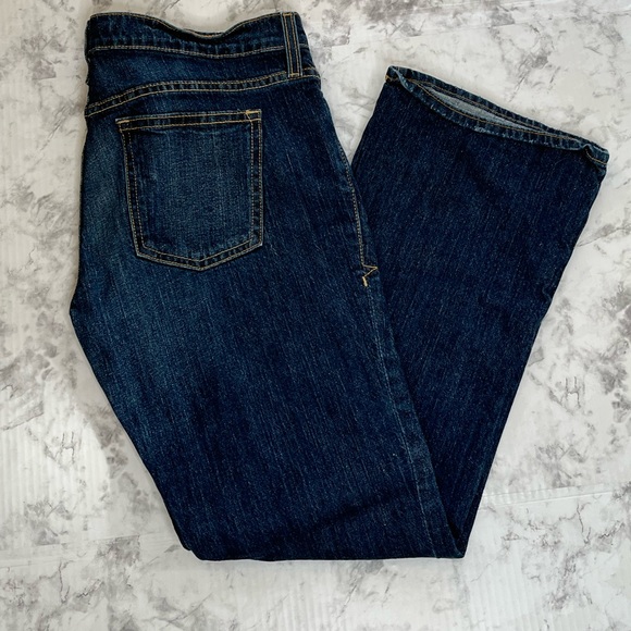Old Navy Denim Ultra Low Waist Bootcut Jeans Women's - Picture 1 of 4